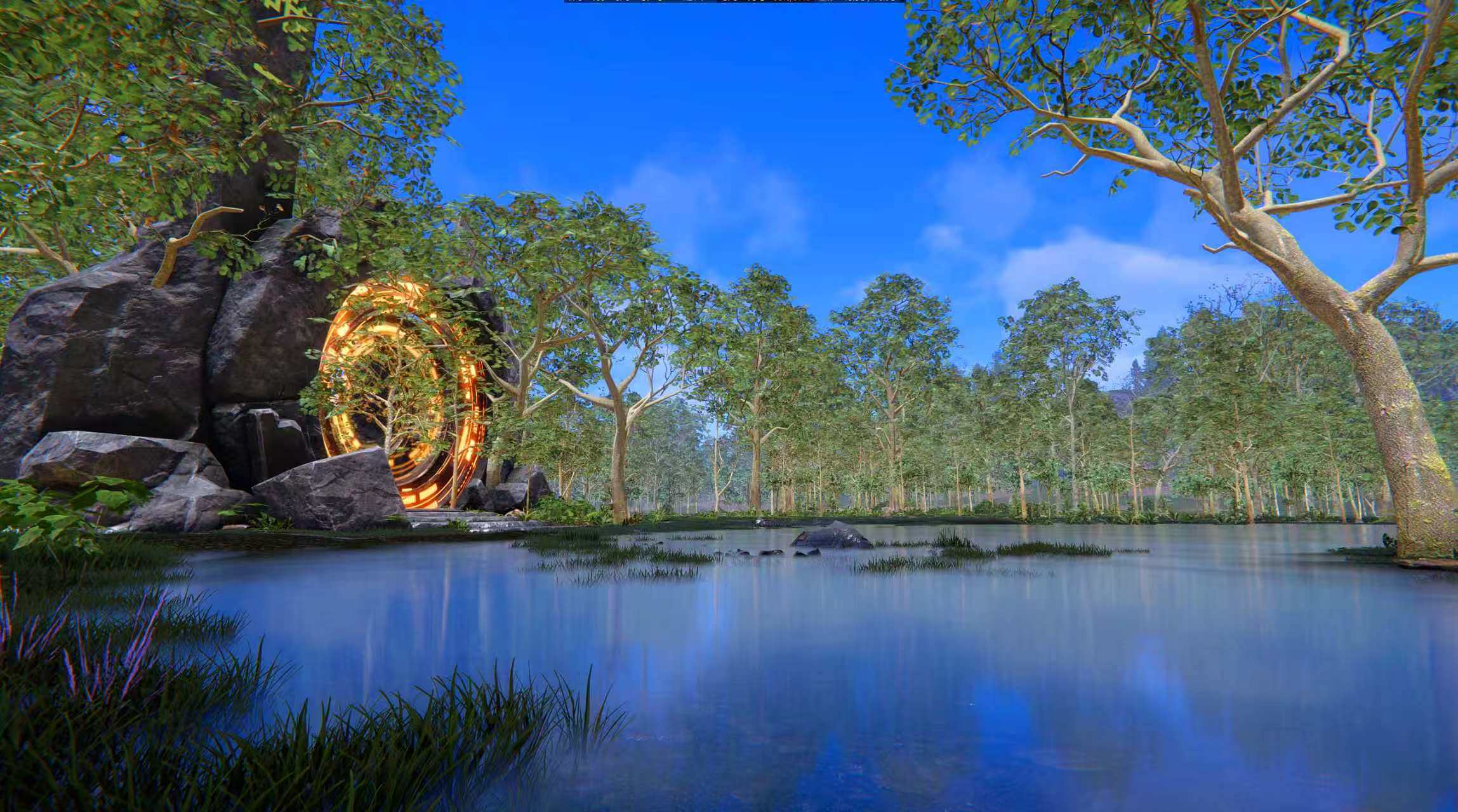 龙岛异兽水域战斗场景截图